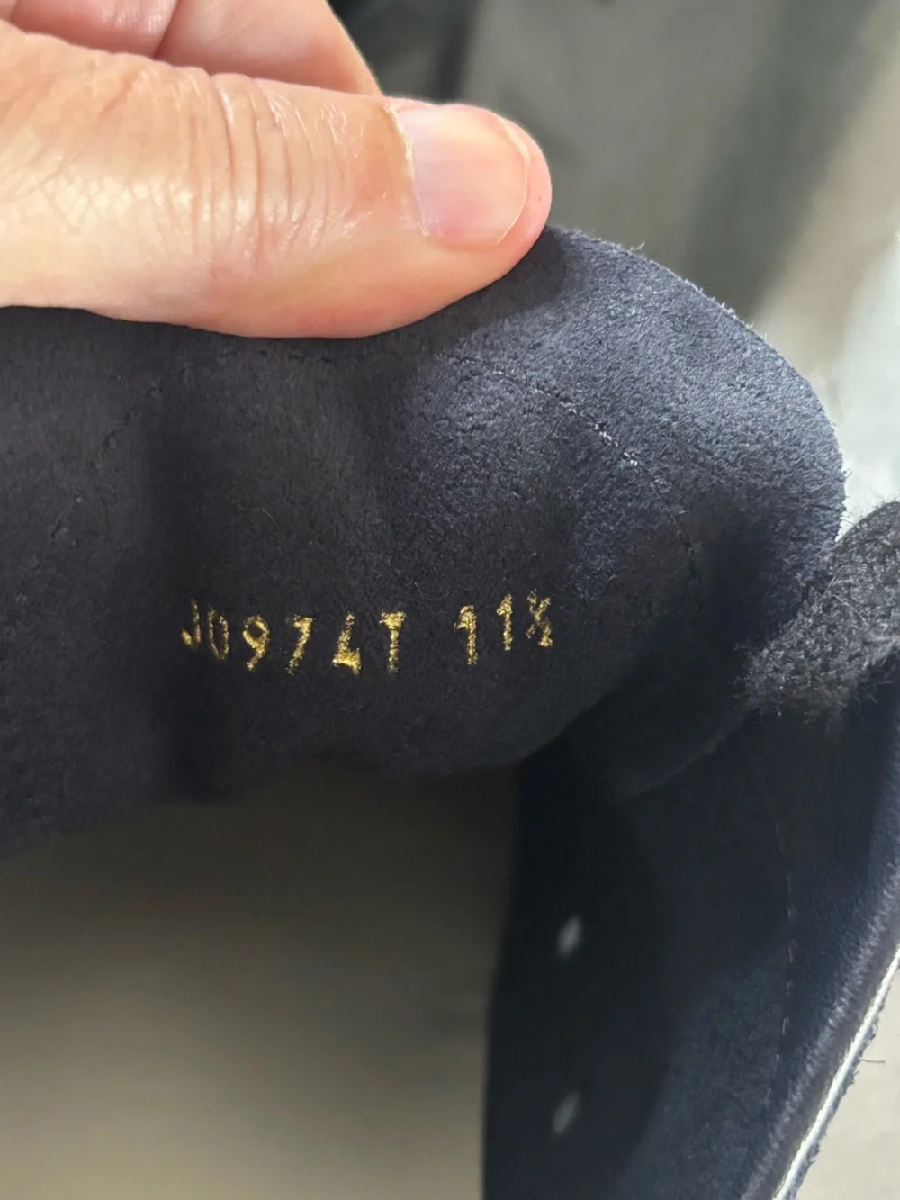 TOM FORD Cambridge Men's Navy Suede Low-Top Sneakers Size 11.5 new in box